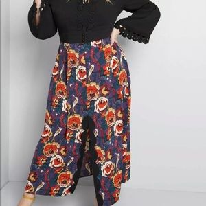 ModCloth Anna Sui Rooted in Retro Maxi Dress sz 20